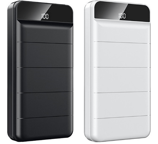 Pin dự phòng Remax Leader Series 2USB 30.000mAh RPP-141 (Black/ White)