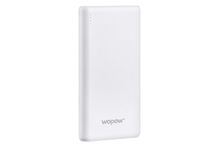 Pin dự phòng Wopow P100 plus 10.000mAh (5V-1A/2.1A) - Bảo hành 30 ngày