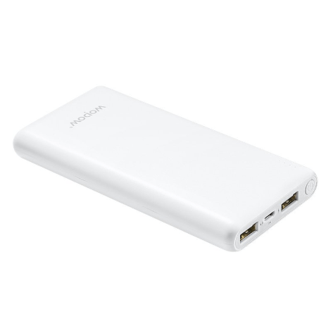 Pin dự phòng Wopow P100 plus 10.000mAh (5V-1A/2.1A) - Bảo hành 30 ngày