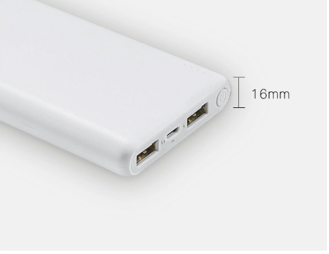 Pin dự phòng Wopow P100 plus 10.000mAh (5V-1A/2.1A) - Bảo hành 30 ngày