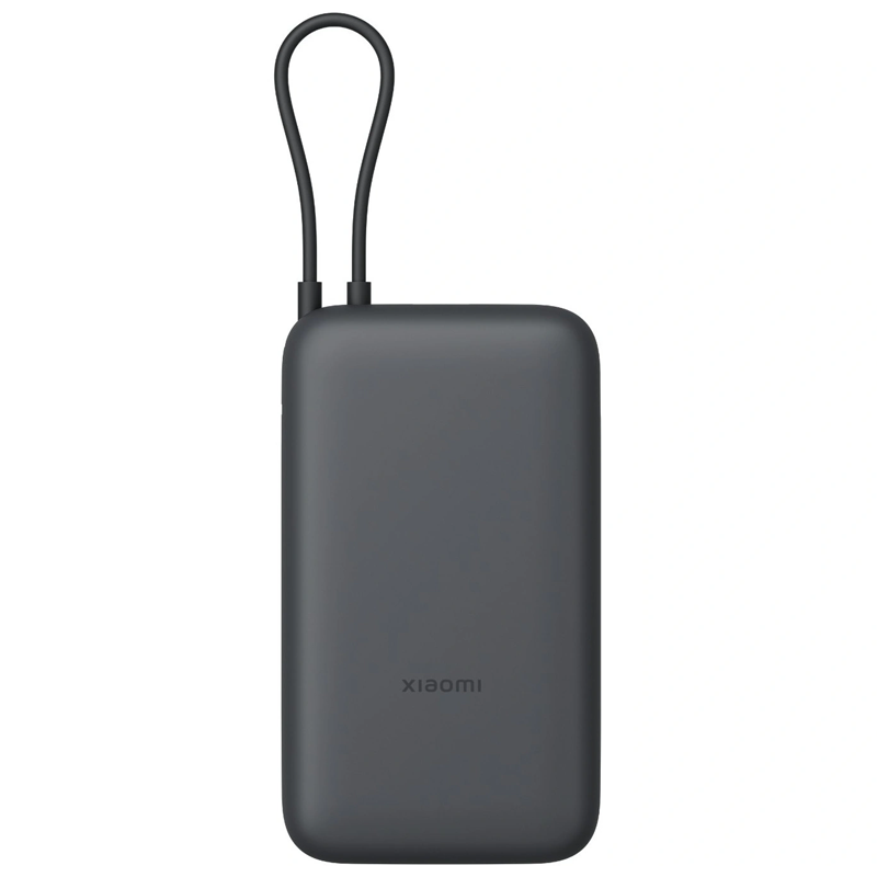 Pin dự phòng Xiaomi Power Bank 20000mAh (Cable) Xám Đậm BHR9764TH