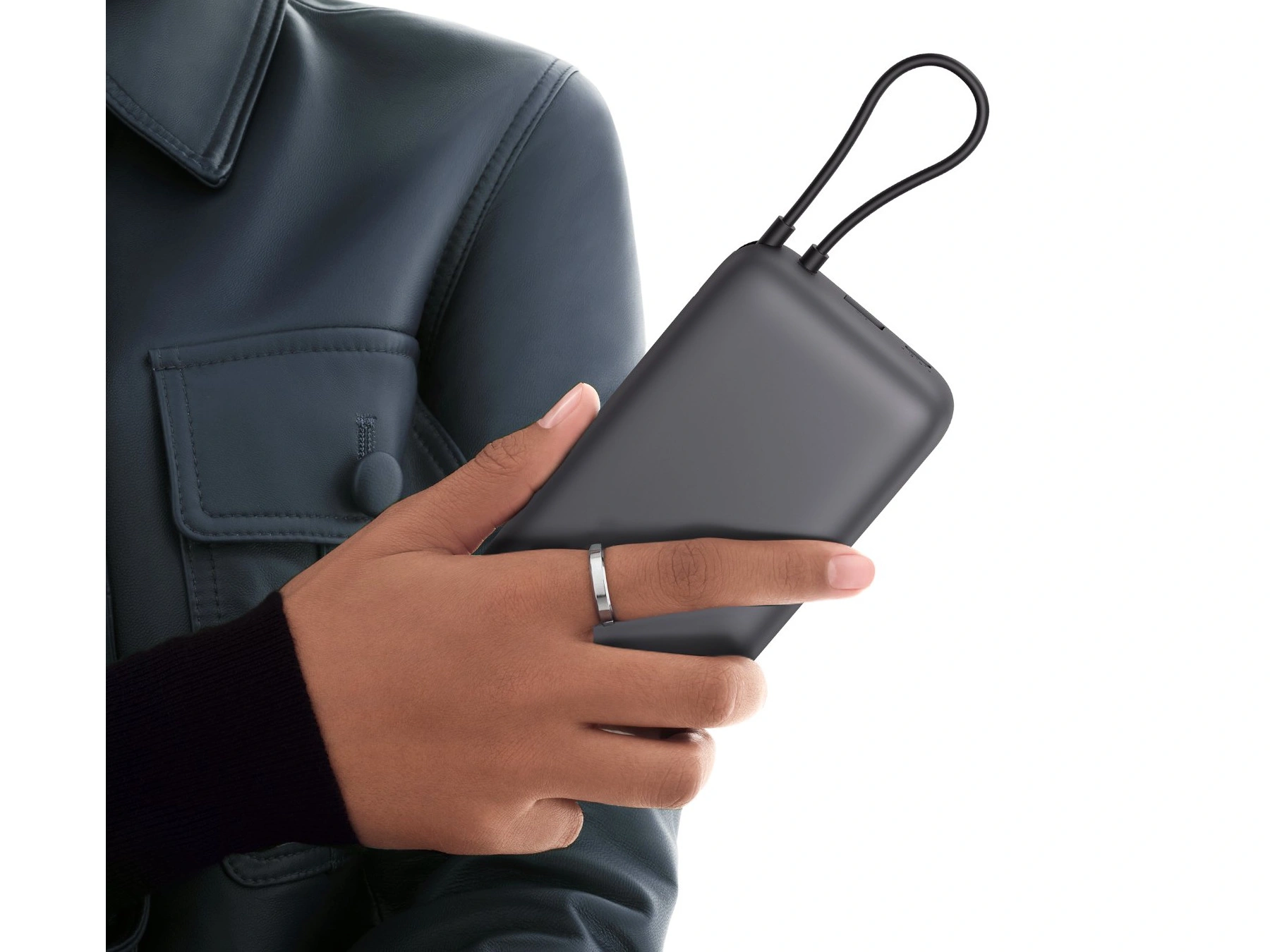 Pin dự phòng Xiaomi Power Bank 20000mAh (Cable) Xám Đậm BHR9764TH