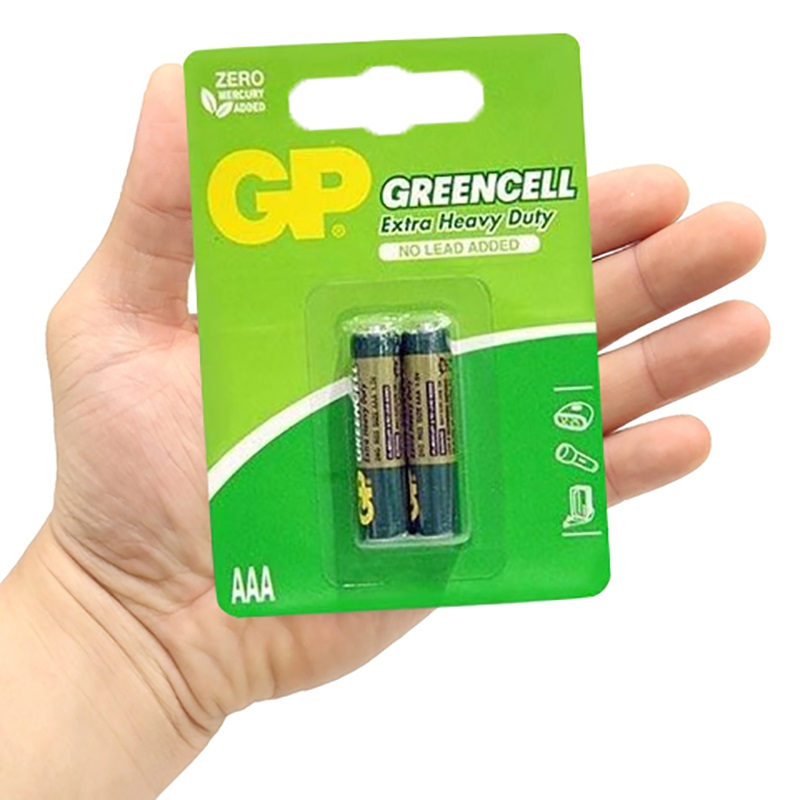 Pin đũa Greencell AAA GP24G-2U2 (vỉ 2 viên)