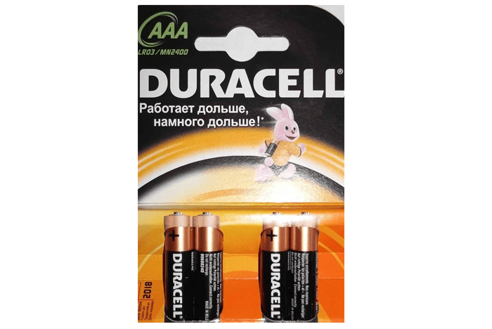 Pin Duracell MN2400 LR03 - AAA2 - pin đũa AAA