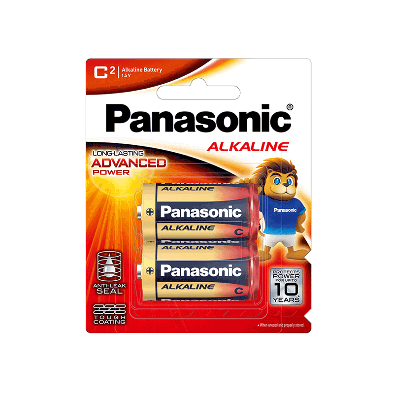Pin Panasonic LR14T/2B-V - 2 viên/ vỉ