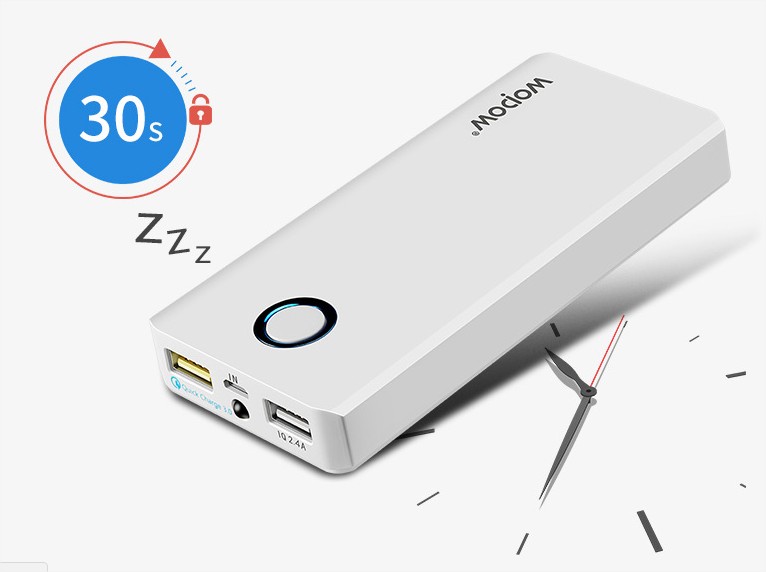 Pin sạc dự phòng 10.000mAh WOPOW E10000 Plus Q - Bảo hành 30 ngày