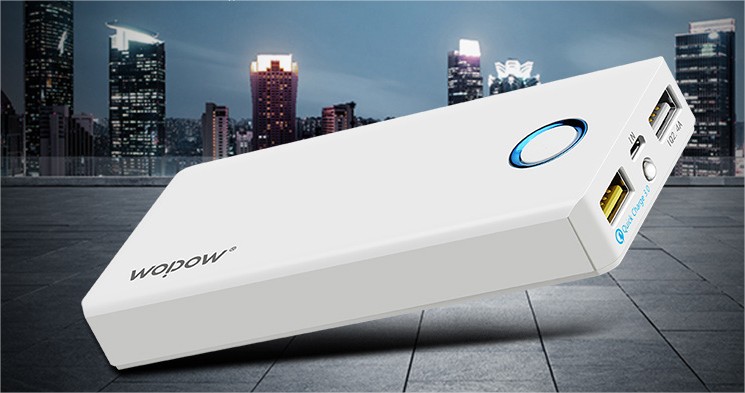 Pin sạc dự phòng 10.000mAh WOPOW E10000 Plus Q - Bảo hành 30 ngày
