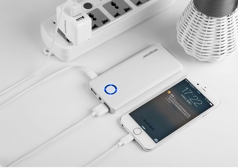 Pin sạc dự phòng 6.000mAh WOPOW E6000 Plus - Bảo hành 30 ngày