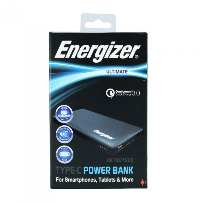 PIN SẠC DỰ PHÒNG ENERGIZER 10,000MAH QC 3.0 - UE10015CQ