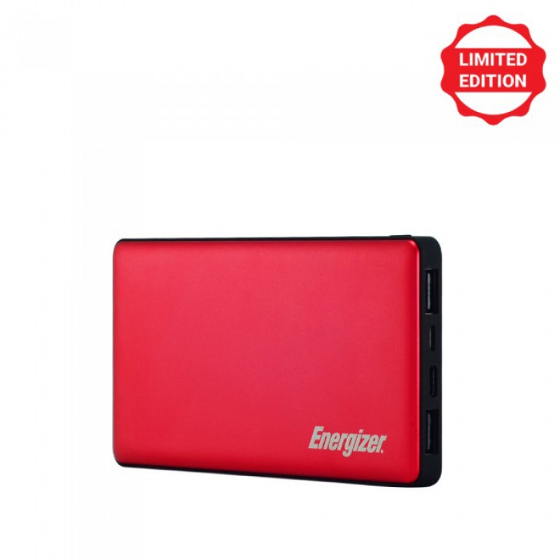 PIN SẠC DỰ PHÒNG ENERGIZER 10.000MAH (RED - LIMITED EDITION) UE10015RD