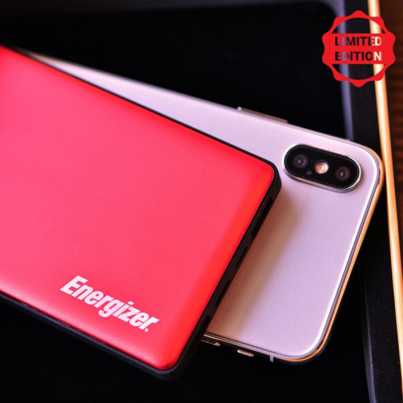 PIN SẠC DỰ PHÒNG ENERGIZER 10.000MAH (RED - LIMITED EDITION) UE10015RD