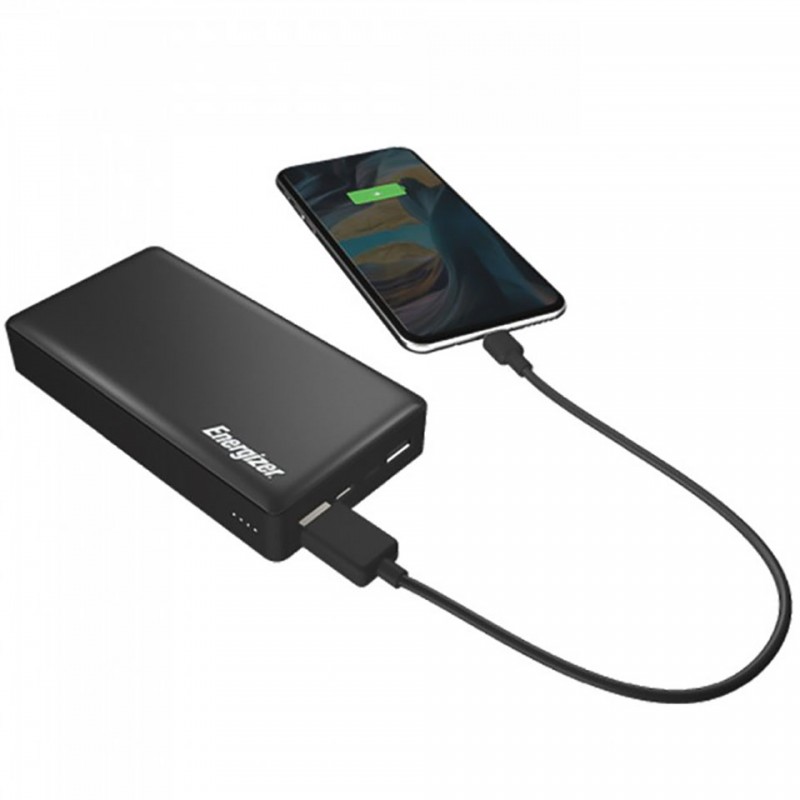 PIN SẠC DỰ PHÒNG ENERGIZER 20.000MAH QUICKCHARGE QUALCOMM 3.0 - UE20015CQ
