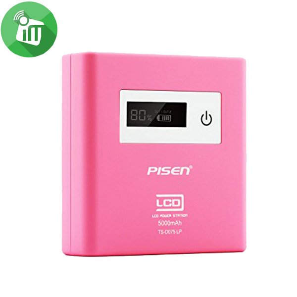 Pin sạc dự phòng Pisen LCD Power Station 5000mAh