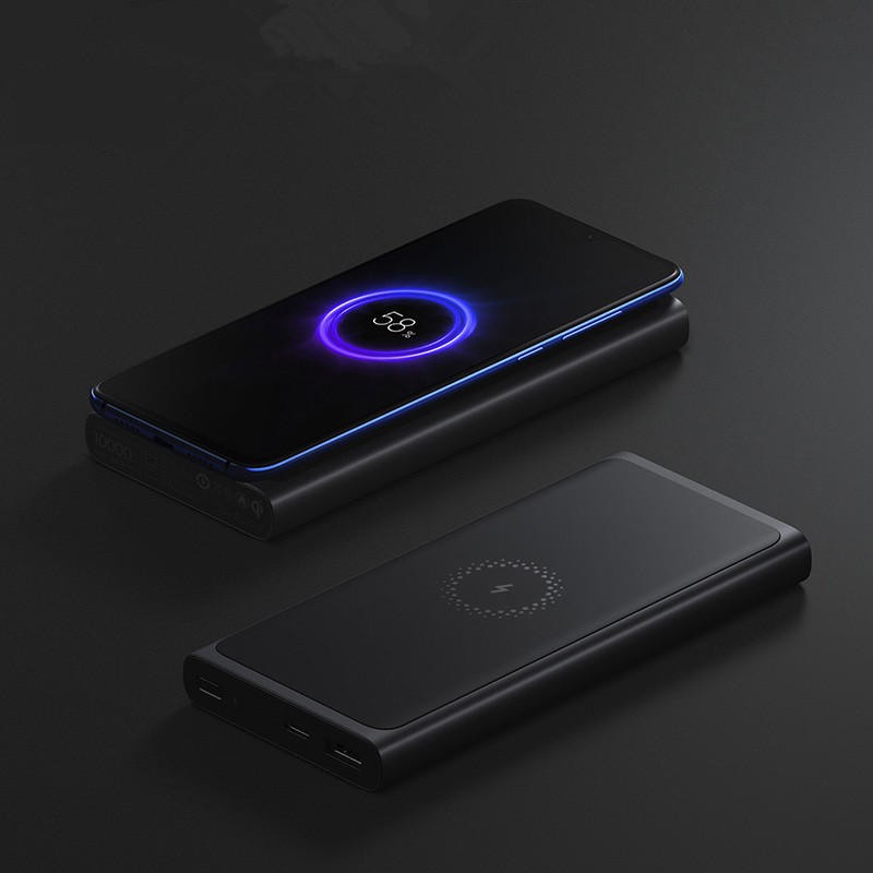 Pin sạc dự phòng Xiaomi tích hợp sạc không dây 10.000mAh (Black) VXN4269GL