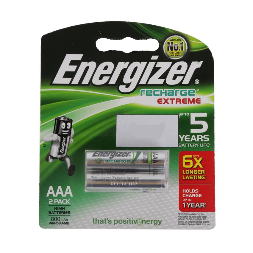 Pin sạc Energizer AAA 800mAh NH12ERP2 - BH 30 ngày