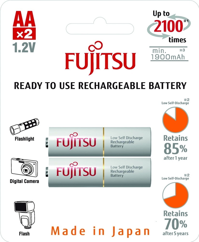 Pin sạc Fujitsu HR-3UTCEX (2B) - BH 30 ngày