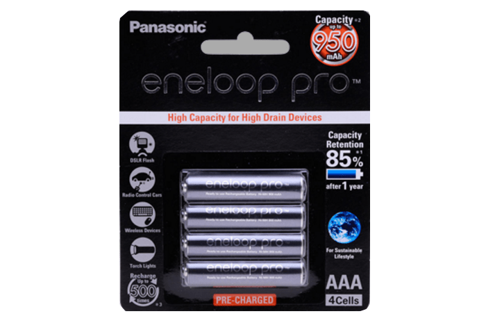 Pin sạc Pana Eneloop BK-4HCCE/4BV - 4 viên AAA/ vỉ