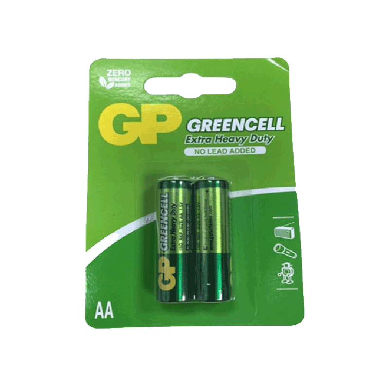 Pin tiểu Greencell AA GP15G-2U2 (vỉ 2 viên)