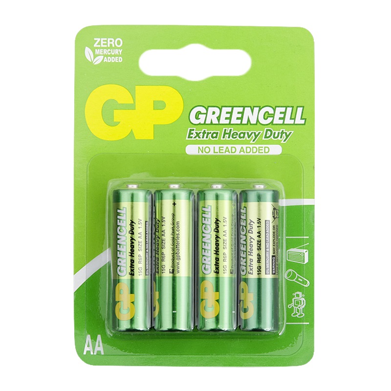 Pin tiểu Greencell AA GP15G-2U4 (vỉ 4 viên)