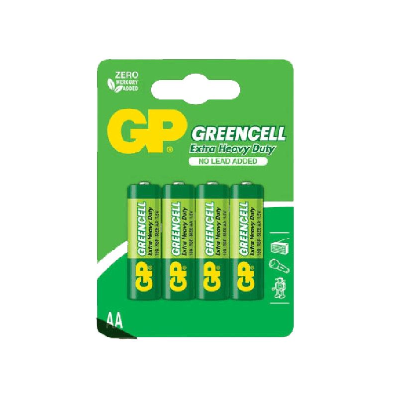 Pin tiểu Greencell AA GP15G-2U4 (vỉ 4 viên)