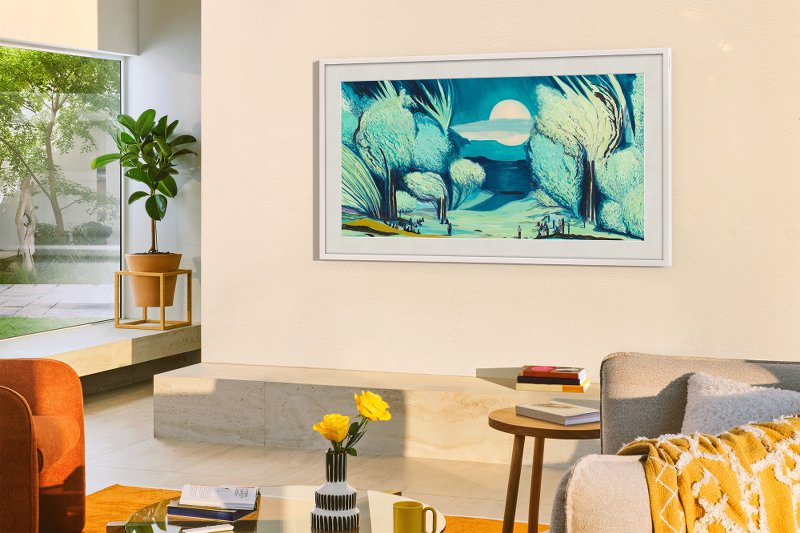 QLED Tivi Khung Tranh Samsung 4K 55 inch 55LS03F Lifestyle TV