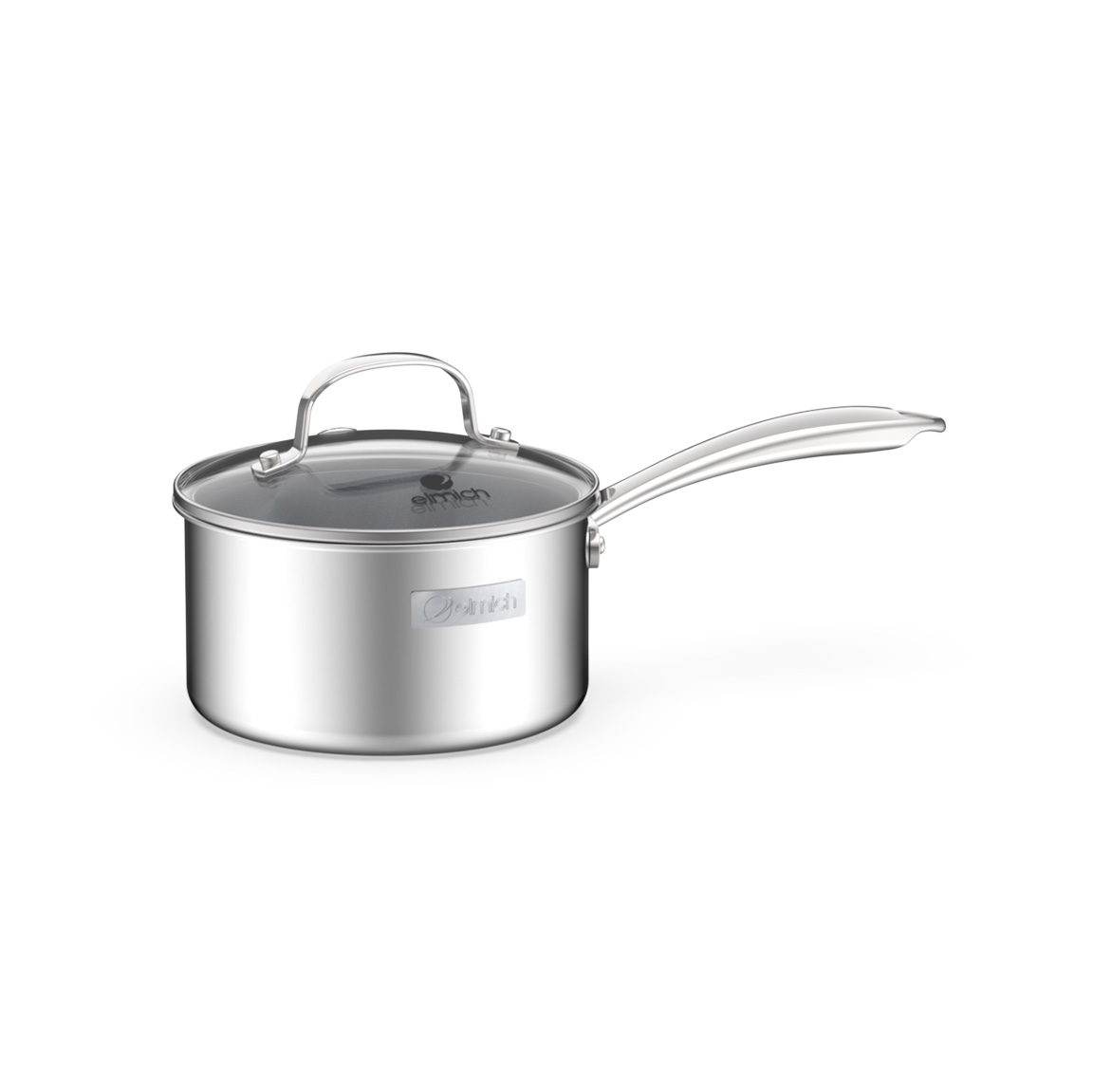 Quánh inox liền khối Elmich Trimax size 16cm EL2539