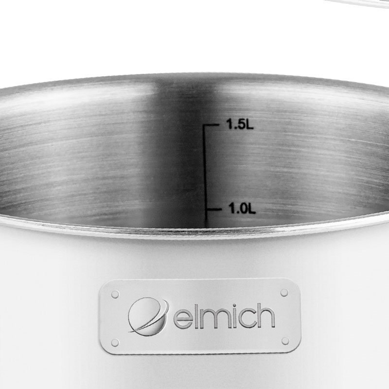 Quánh Inox liền khối 16cm Elmich Trimax Eco EL-3990