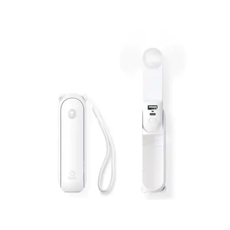 Quạt cầm tay Jisulife F8 2000mAh Trắng/ Nâu/ Xanh Lá