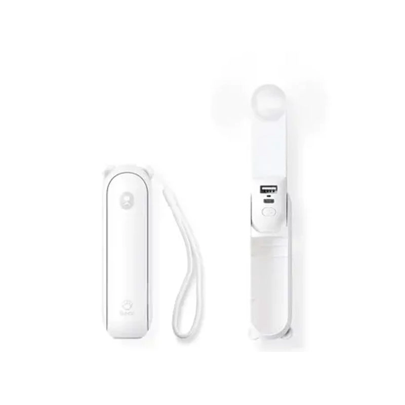 Quạt cầm tay Jisulife F8 2000mAh Trắng (White)