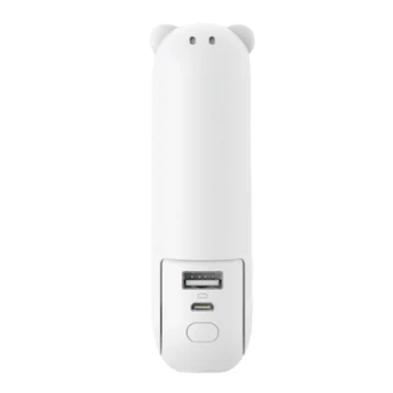 Quạt cầm tay Jisulife F8 2000mAh Trắng (White)