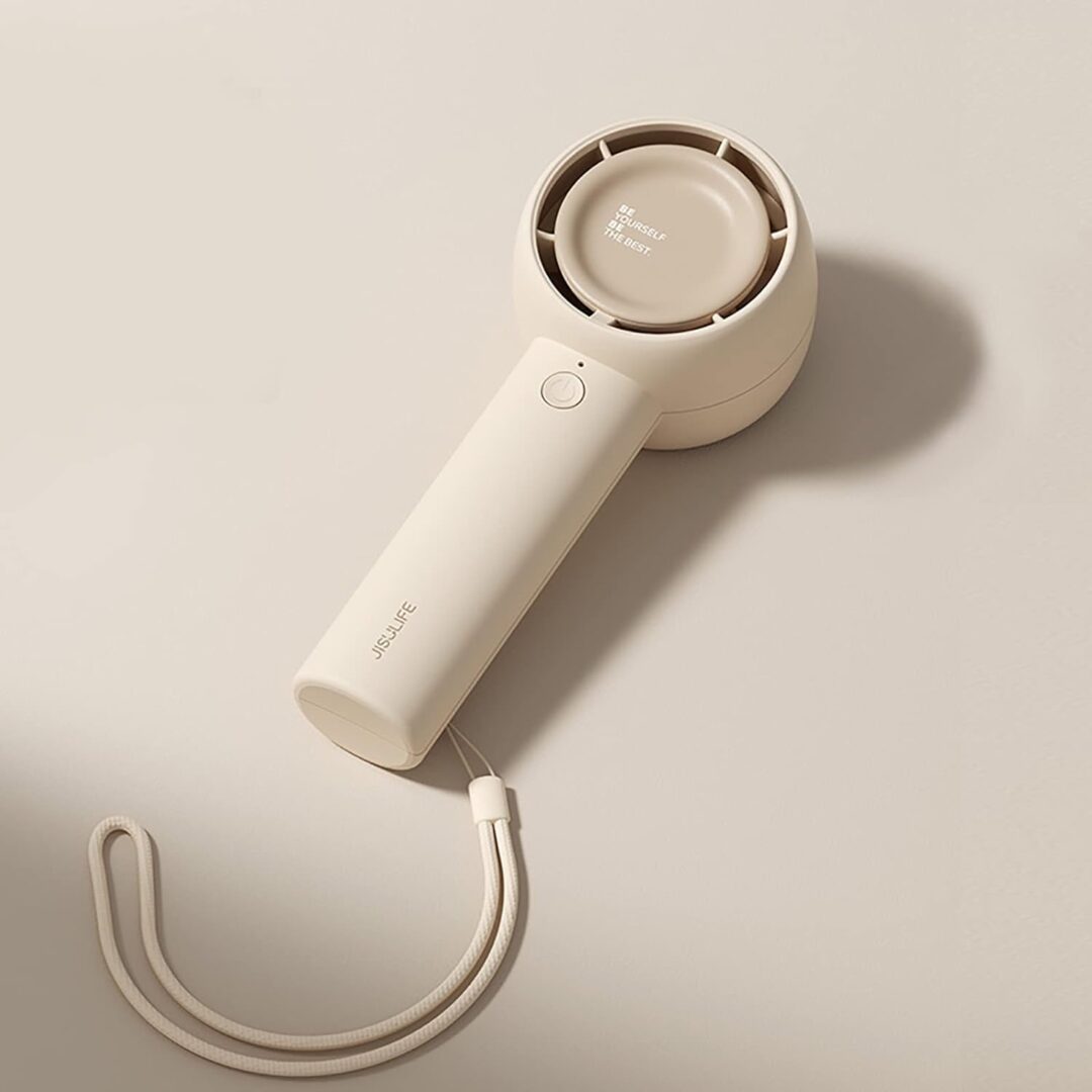 Quạt cầm tay Jisulife FA42 2000mAh Xanh lá/ Nâu/ Trắng