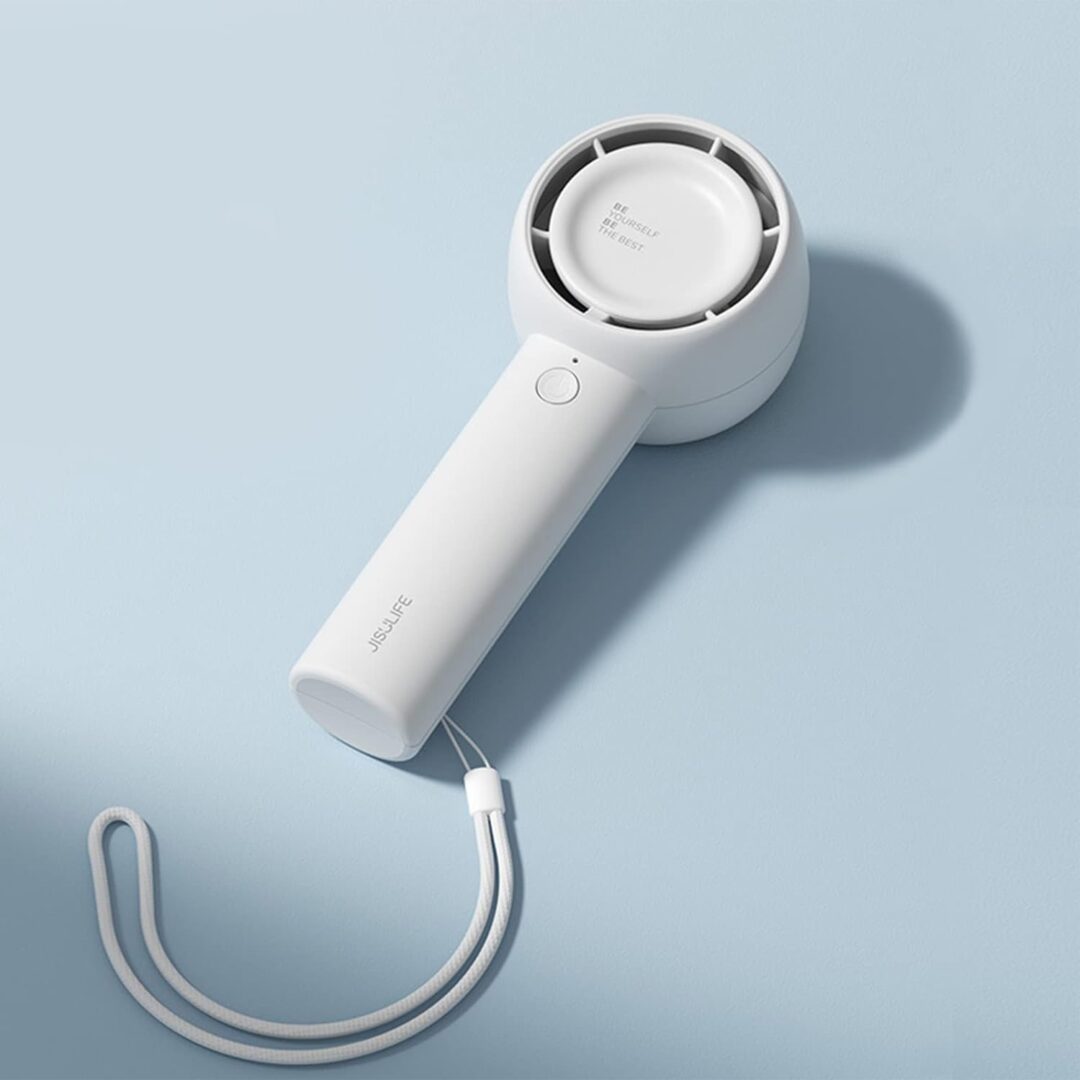 Quạt cầm tay Jisulife FA42 2000mAh Xanh lá/ Nâu/ Trắng