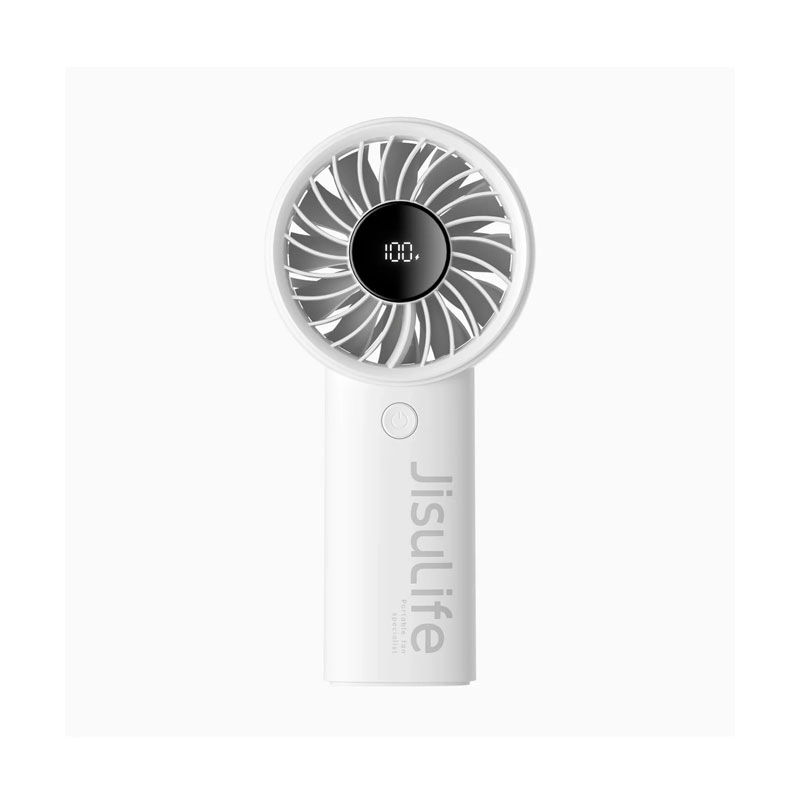 Quạt cầm tay Jisulife Life 4 3600mAh Trắng (White)