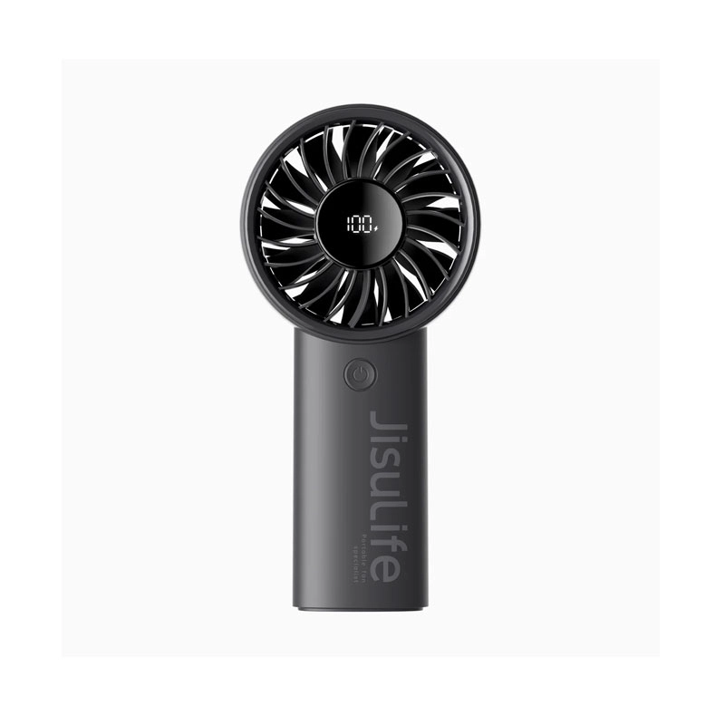 Quạt cầm tay Jisulife Life 4 5000mAh Đen (Black)