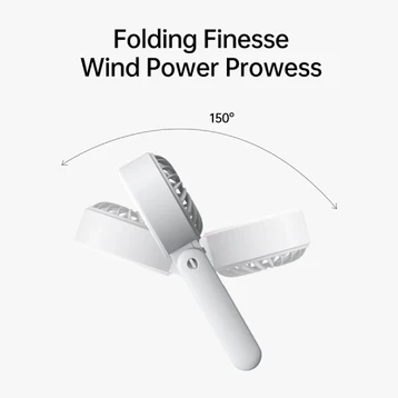 Quạt cầm tay Jisulife Life 7 3600mAh Trắng (White)