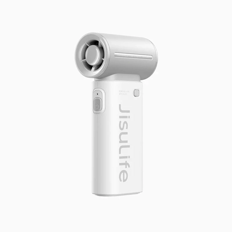Quạt cầm tay Jisulife Life 9 3600mAh Xám (Light grey)