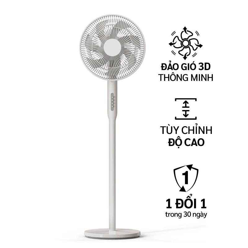 Quạt cây 7 cánh Roler RF-7126 Màu Xám