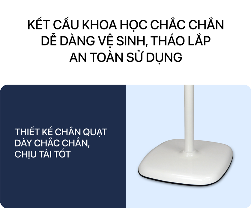 Quạt cây công nghiệp 4 cánh Coex CIF-7122