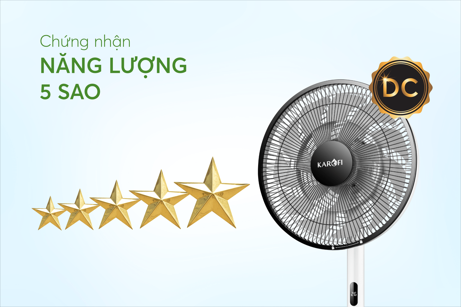 Quạt cây Karofi KF-352DC