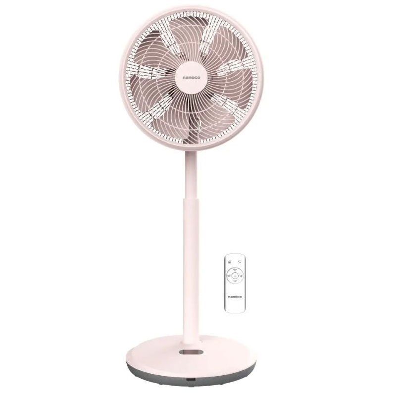 Quạt cây Nanoco BLDC NEF1499P-hồng-Điều khiển