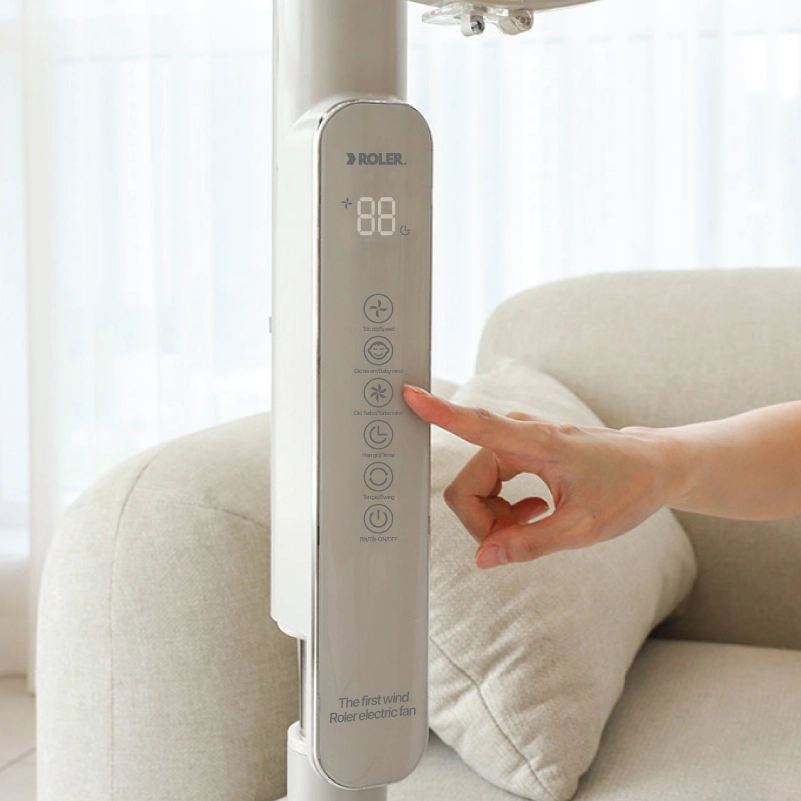 Quạt cây thông minh 5 cánh Roler RF-7125A Màu Xám (Điều khiển từ xa)
