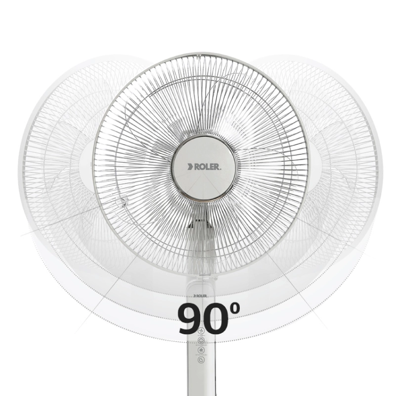 Quạt cây thông minh 5 cánh Roler RF-7125A Màu Xám (Điều khiển từ xa)