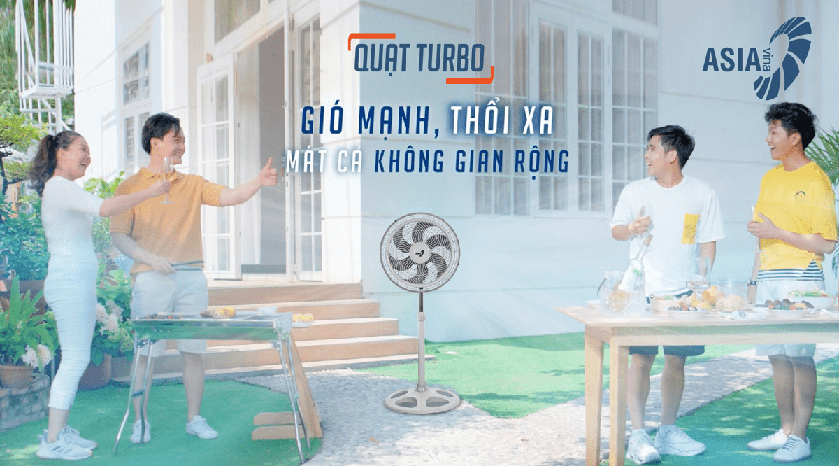 Quạt cây Turbo Asia DTB1601-XV0