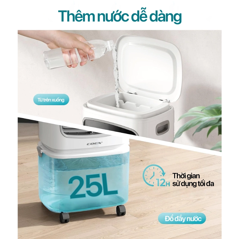 Quạt điều hòa Coex CA-7126 (Điều khiển từ xa)