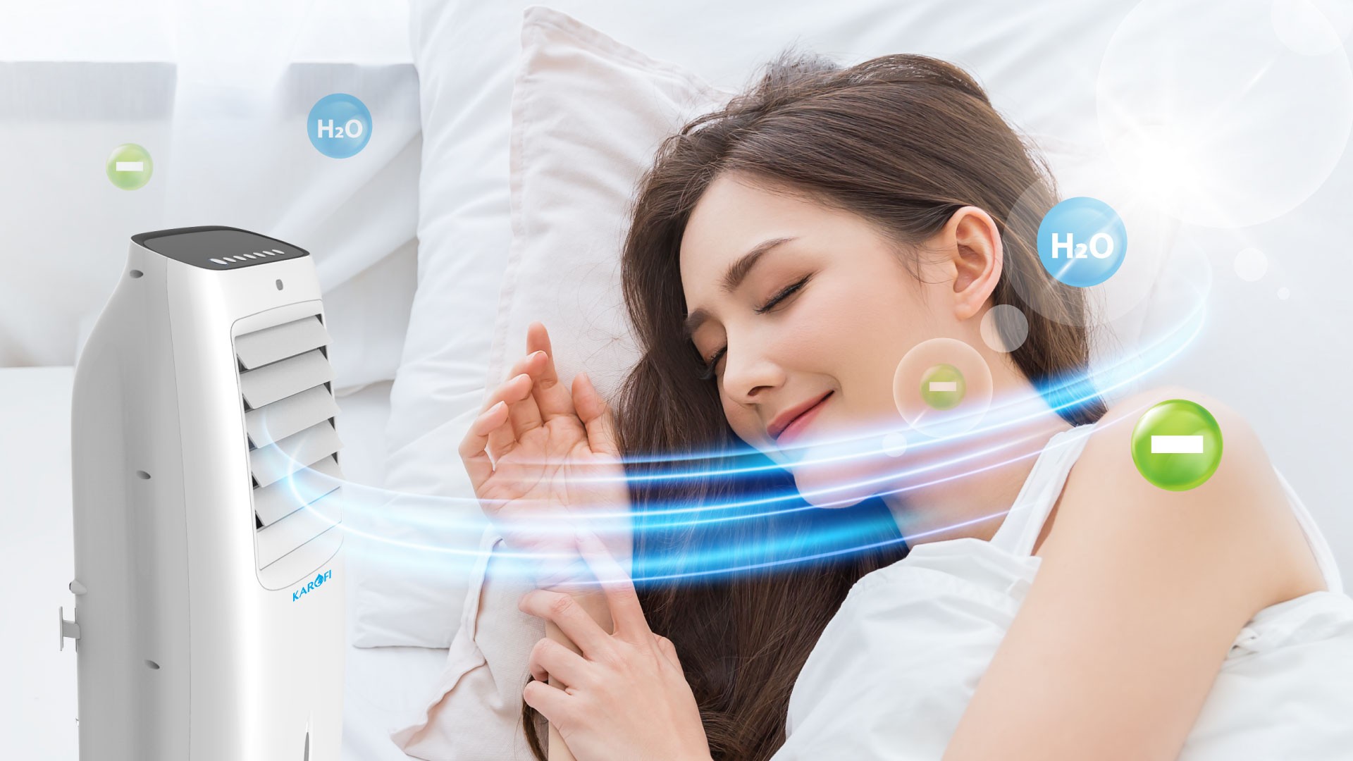 Quạt điều hòa Karofi KAC-18R