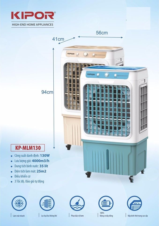 Quạt điều hòa Kipor KP-MLM130