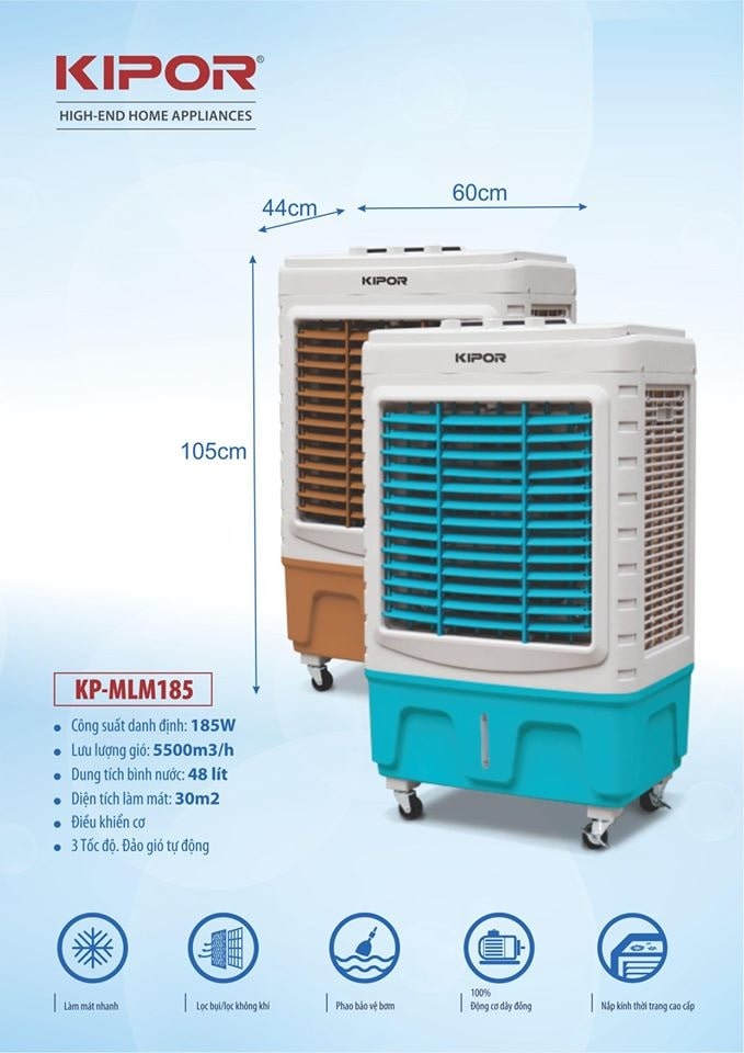 Quạt điều hòa Kipor KP-MLM185