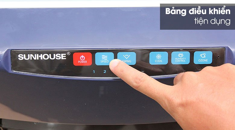 Quạt điều hòa Sunhouse SHD7725 (Xanh)