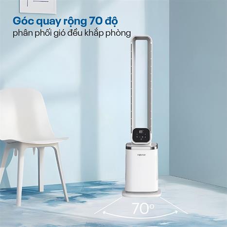 Quạt không cánh kết hợp lọc không khí Fujihome BF-05R-HEPA- có điều khiển