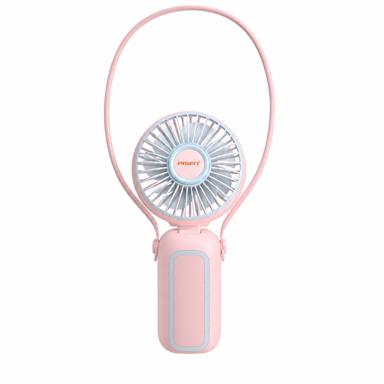Quạt mini PISEN Kitty Breeze Colorful TP-F15 Trắng/Xanh